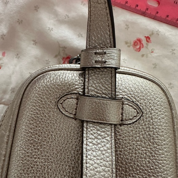 Coach Metallic Silver Crossbody Bag - Picture 11 of 12